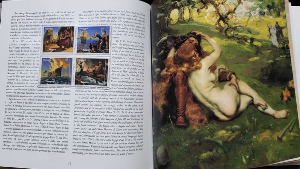Raro livro dos CTT Portugal em selos 1996 edição especial OSCE