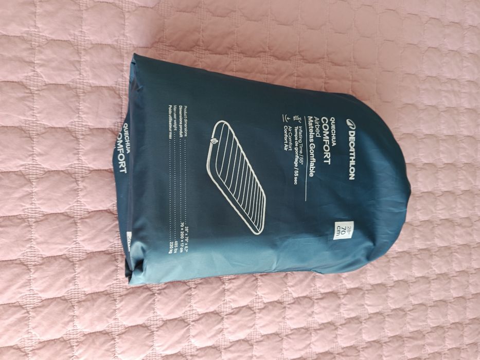 Saco com colchão insuflável