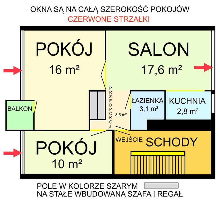 Sprzedam mieszkanie 53 m² bez pośredników, Wrocław, Stare Miasto - Widok 2