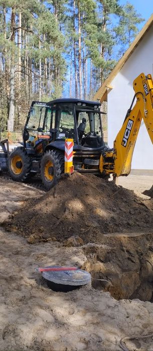 Prace ziemne usługi minikoparką,  koparko ładowarką,  wywrotka do 5ton młot hydrauliczny skoczek zagęszczarka