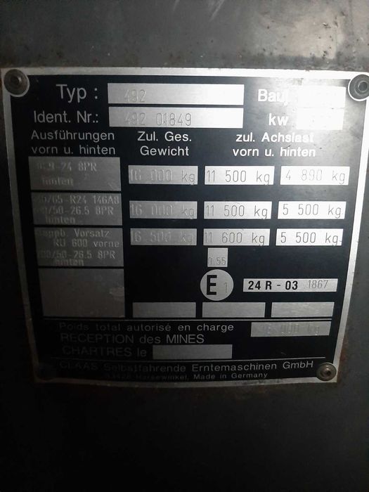 Комбайн кормозбиральний Claas-Jaguar-870