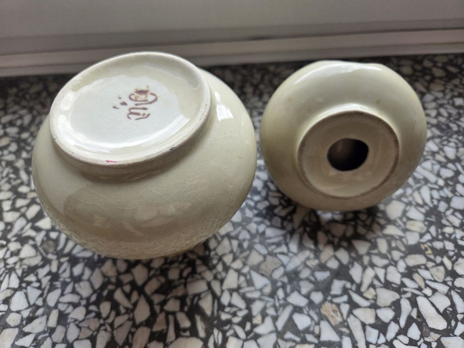 PRL Zestaw wazonik Mirostowice plus serwetnik