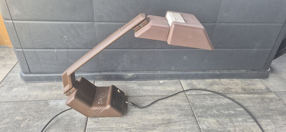 Kultowa lampka biurkowa z kalkulatorem  Polam sprawna prl retro