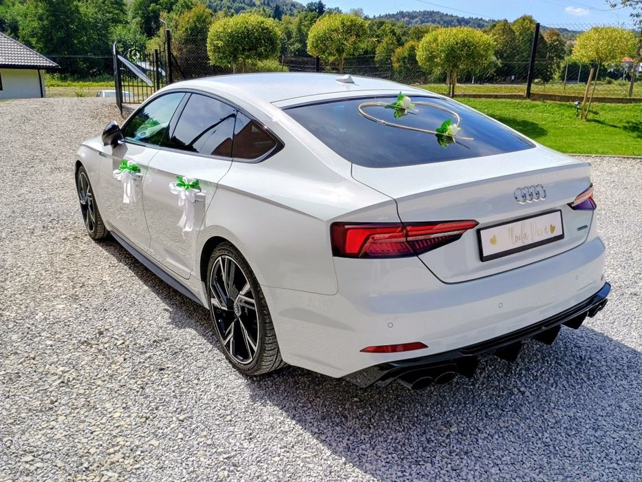 Auto Samochód do ślubu Audi A5 Sportback S-LINE