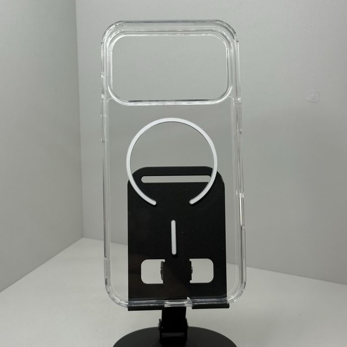Чохол iPhone 17 Pro | 17 Pro Max прозрачный Clear Case MagSafe | Чехол айфон 17 про макс MagSafe противоударный