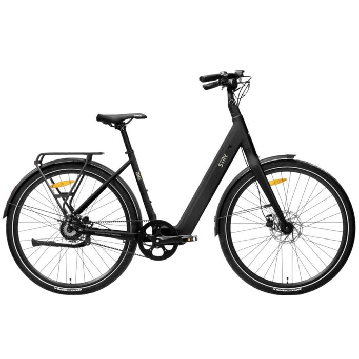 Rower elektryczny Stry ONE NOWY rama 20" koła 28" silnik BAFANG napęd paskowy bateria 360Wh osprzęt SHIMANO hamulce HYDRAULIKA