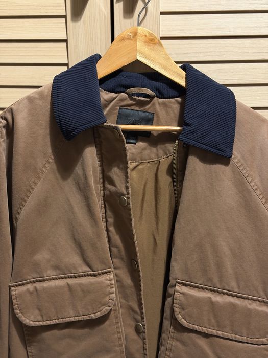 Куртка Zara в робочому стилі S