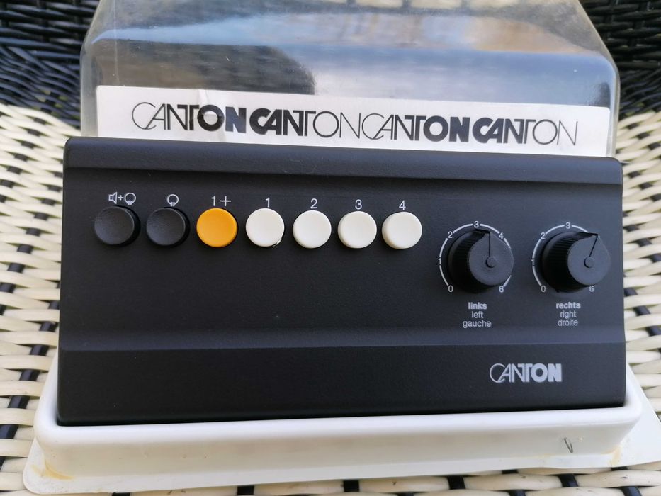 CANTON CONNECT 50 Oryginalny Przełącznik Głośnikowy / Słuchawkowy Nowy w Pudełku !! Vintage Unikat