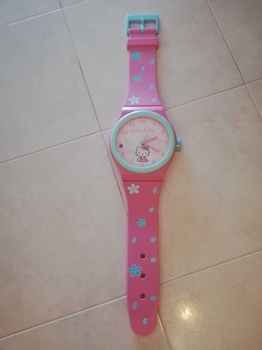 Relógio de parede da Hello kitty