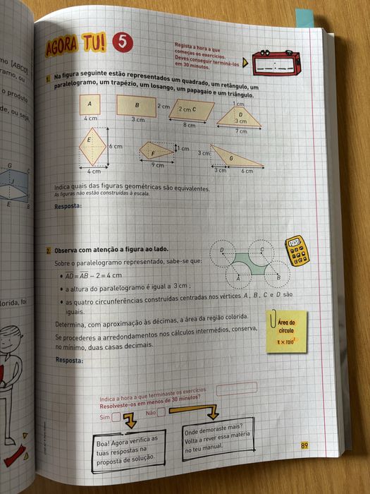 Testes? Estou Preparado! Matemática 7.° ano