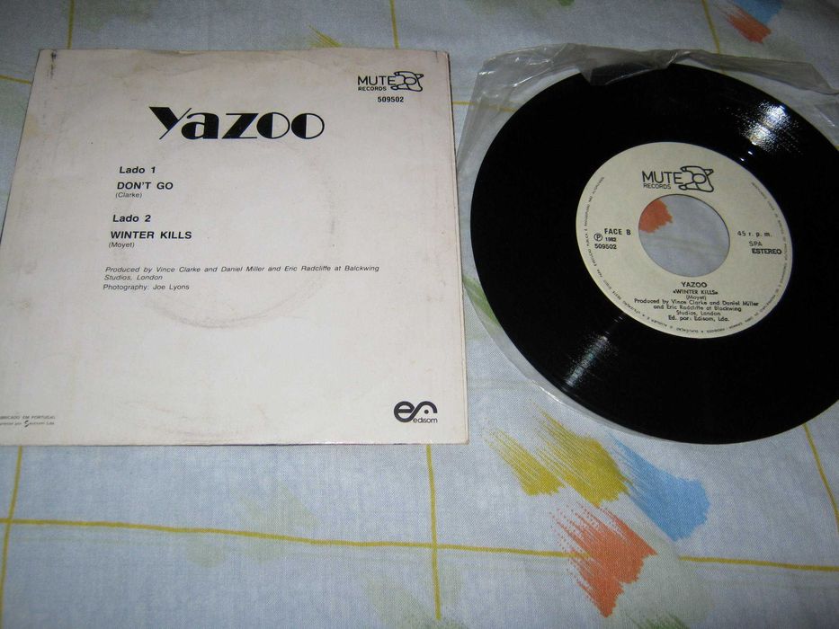 Yazoo Don't Go vinil single