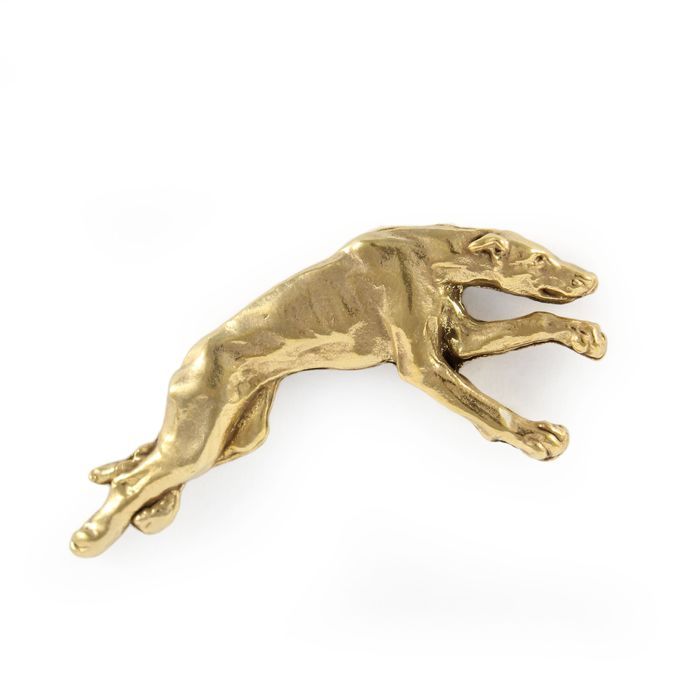 Greyhound pin pozłocony Art-Dog