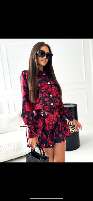 Piękny komplet polskiej produkcji rozm. xs/s