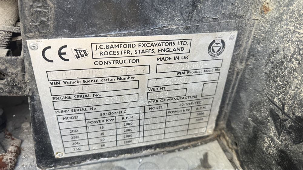Wózek  widłowy teleskopowy JCB