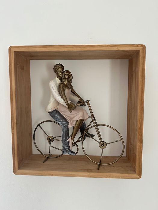 Zakochani na rowerze - figurka