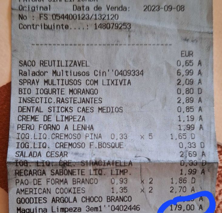 Vendo Maquina Limpeza/Aspirador