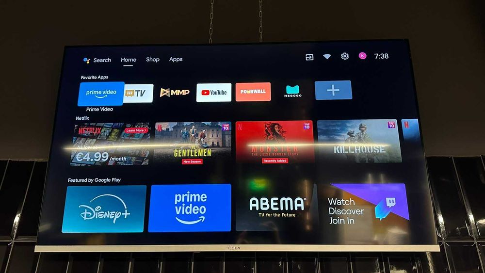 Телевізор Tesla 55E635SUS 55" / 4K UHD / Smart TV / Android TV