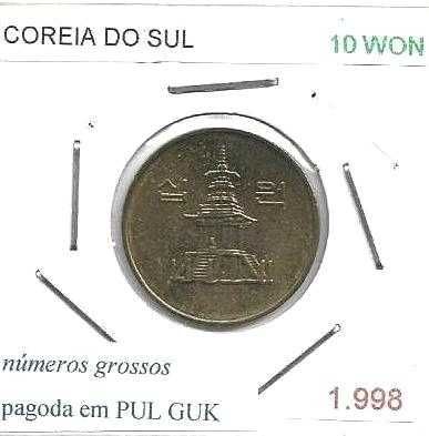 Coreia do Sul - - - - - Moedas