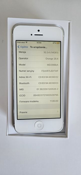 Iphone 5 stan bdb