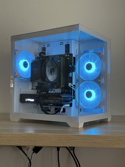 PC Gaming Ryzen 5 + RTX 3060 Ti | 16GB RAM | RGB | Pronto para Jogar