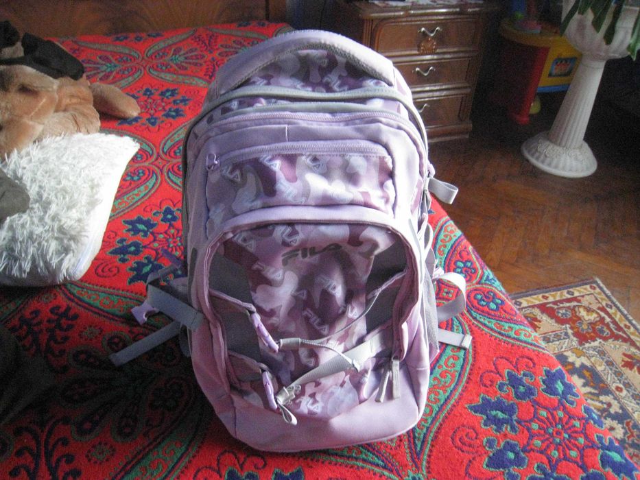 Школьный ортопедический рюкзак  с накидкой  Fila  из Германии