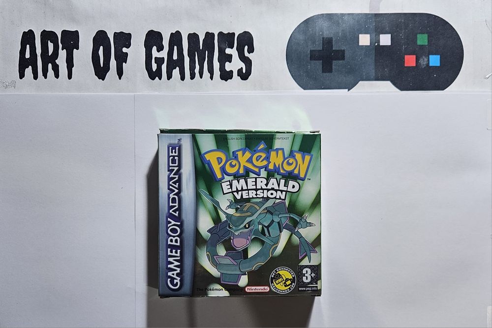 Pokemon Emerald Nintendo Gameboy Advance PAL Oryginał