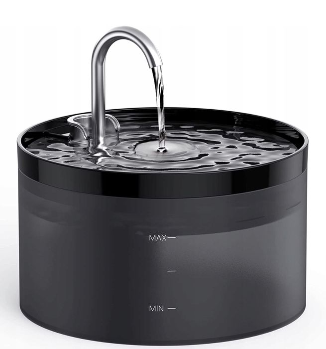 Fontanna do picia dla kota