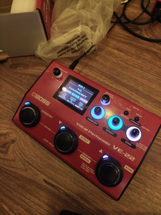 Pedal efeitos BOSS VE-22