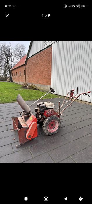 Ciągnik dwukołowy jednoosiowy odśnieżarka Honda 9KM