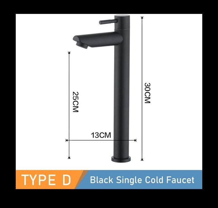 Torneira para água fria