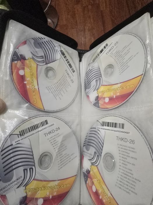 DVD,s Karaoke coleção