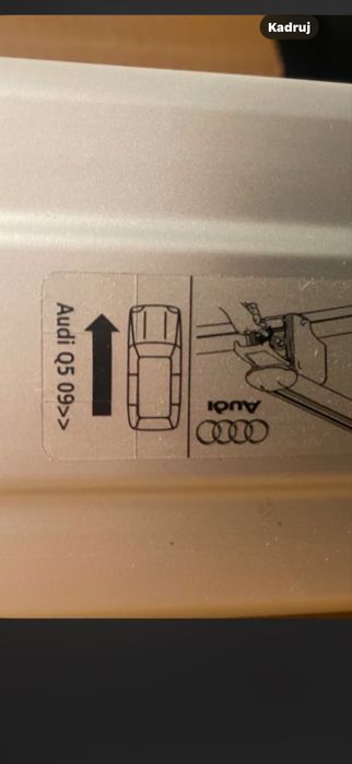 Bagaznik dachowy Audi Q5 , Nowy