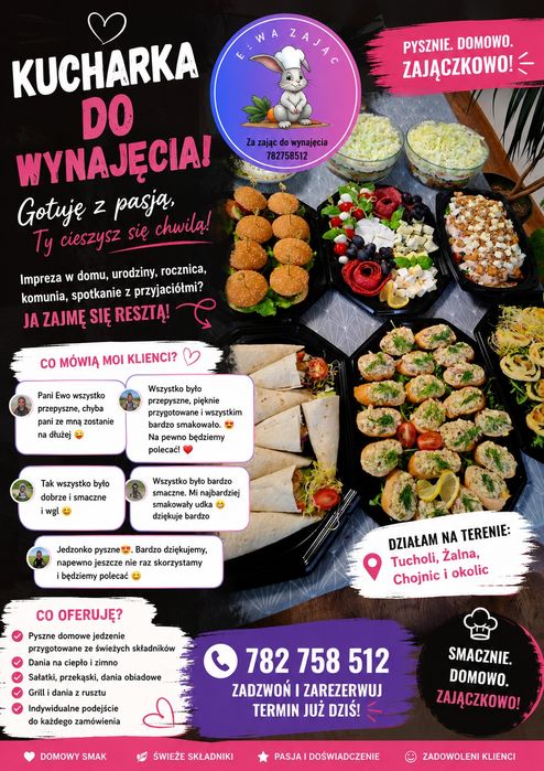 Kucharka do wynajęcia