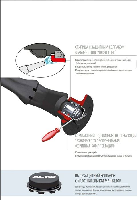 АКЦИЯ!!! Ось торсионная на прицеп, AL-KO, KNOTT, ось прицеп, подвеска ...