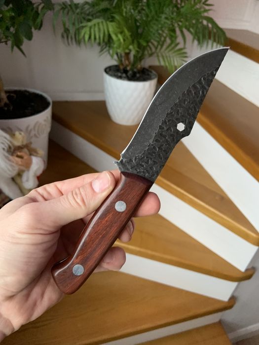 Ніж кухоний кований Нож кухонный универсальный Нож ручной работы кован