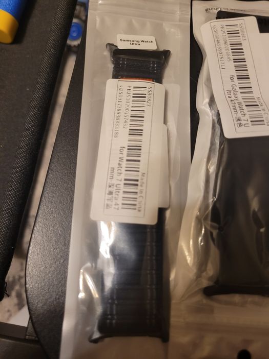 Galaxy watch ultra 5 pasków, szkło ochronne x3, silikonowa osłona
