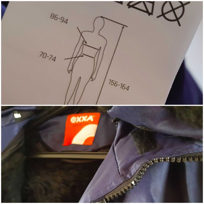 Nowa Kurtka pilotka OXXA Evan 8380 ocieplana rozm. S