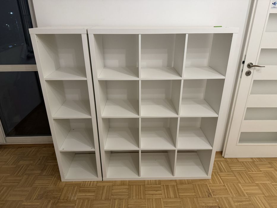 Regały białe w bardzo dobrym stanie