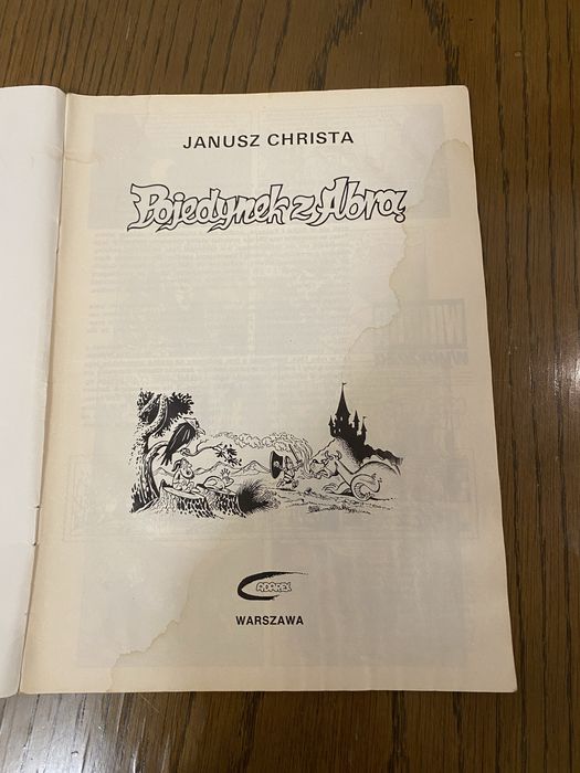 Kajtek i Koko Pojedynek z Abrą 1991 Janusz Christa Adarex - wydanie 1
