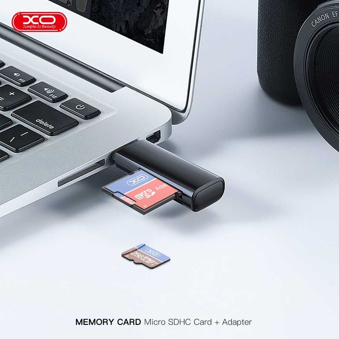 Karta Pamięci XO 64GB microSDXC kl.10 + Adapter Wysoka Wydajność