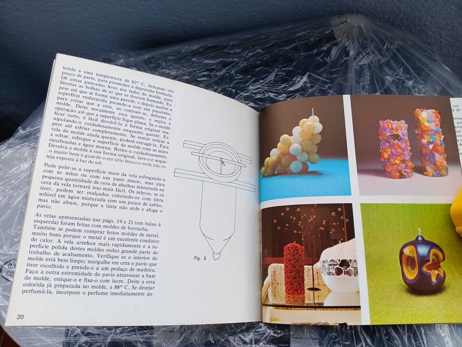 Livro - Velas de Cera
