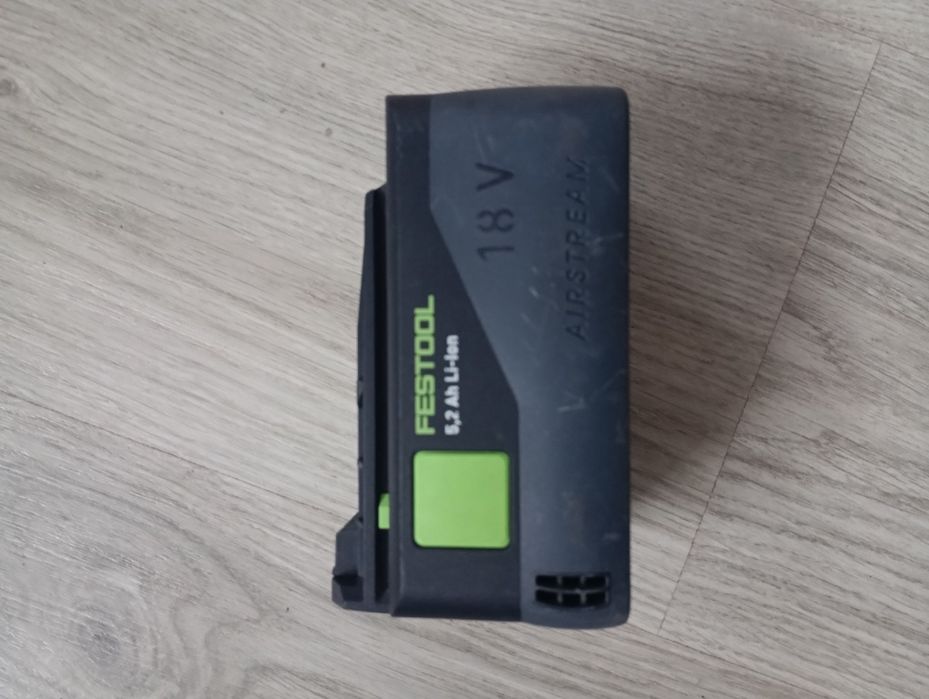 Bateria festool li-ion 18v  5.2 ah.