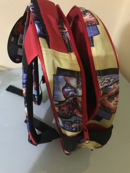 Mochila Homem de ferro com máscara NOVA