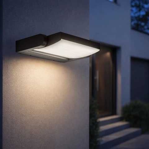 Kinkiet zewnętrzny Brilagi ANKLE 18W 3000K IP65 antracyt