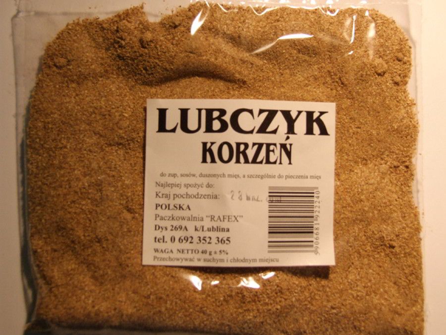 lubczyk korzeń mielony 30 g