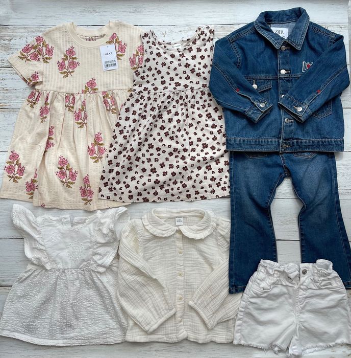 Одяг Zara, next на дівчинку 92 р, джинси