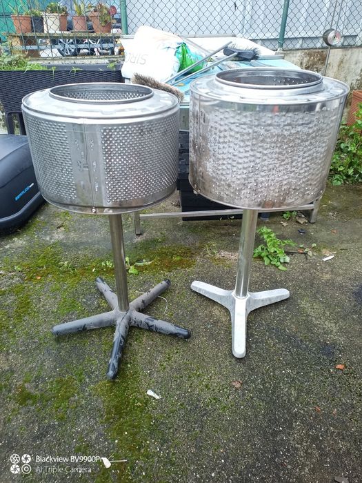 Tenho este tambor preparado para grelhador
