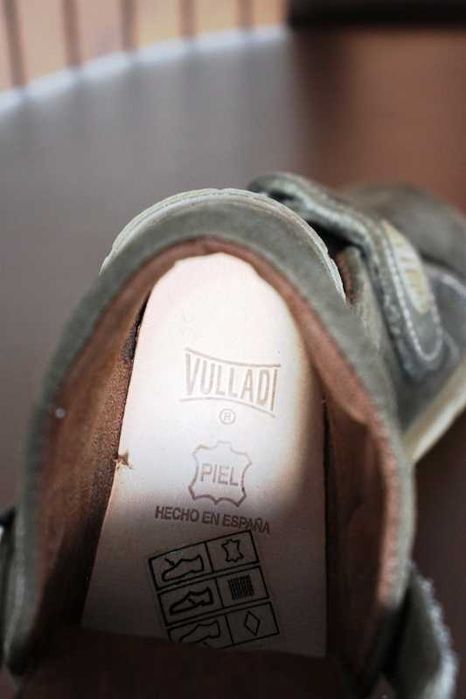 Botas em pele verdes VULLADI Made in Spain Tamanho 22