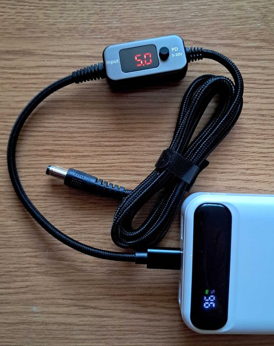 Кабель dc 5.5×2.1 5v 12v 15v 20v для роутера/ноутбука кабель type c dc