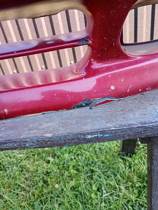 Бампер передній ланос